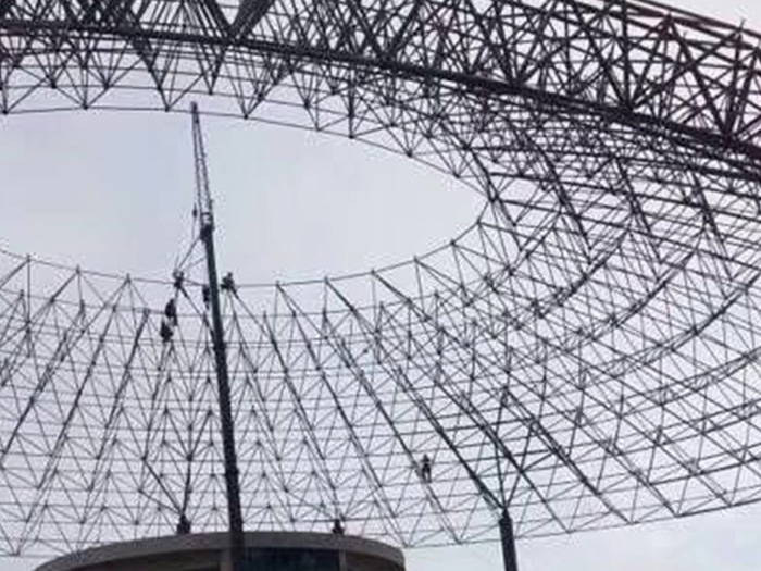 太原籃球館球形網(wǎng)架廠家價格