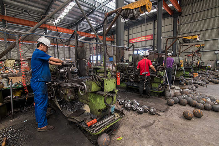 三亞網(wǎng)架配件車間